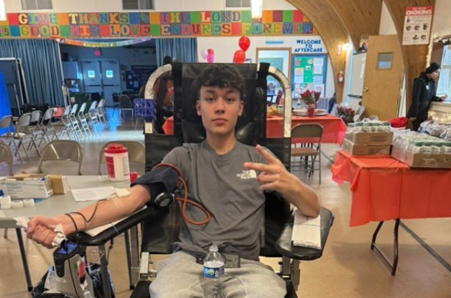 Estudiante de secundaria de Riverhead organiza nuevamente jornada de donación de sangre