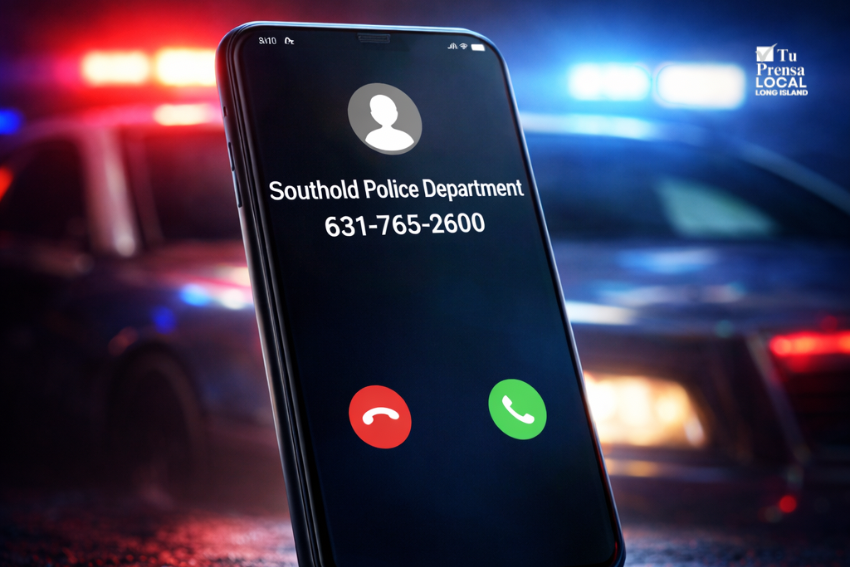 Policía de Southold advierte sobre falsificación de su número telefónico en llamadas fraudulentas