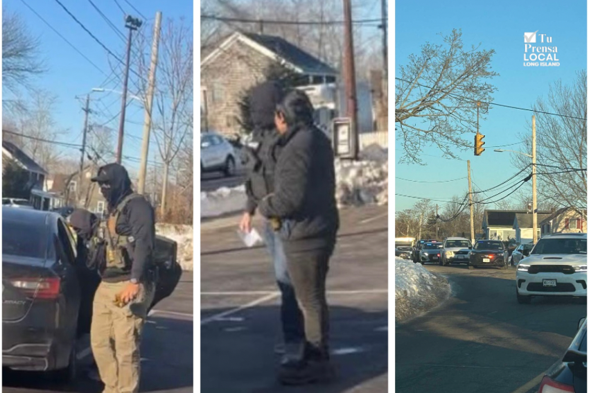 Operativos de ICE en Riverhead dejan hasta el momento dos personas arrestadas