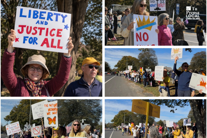 Este 28 de marzo comunidades de todo el país vuelven a levantarse bajo el lema “No Kings”; Le contamos en qué localidades del East End se realizarán protestas 