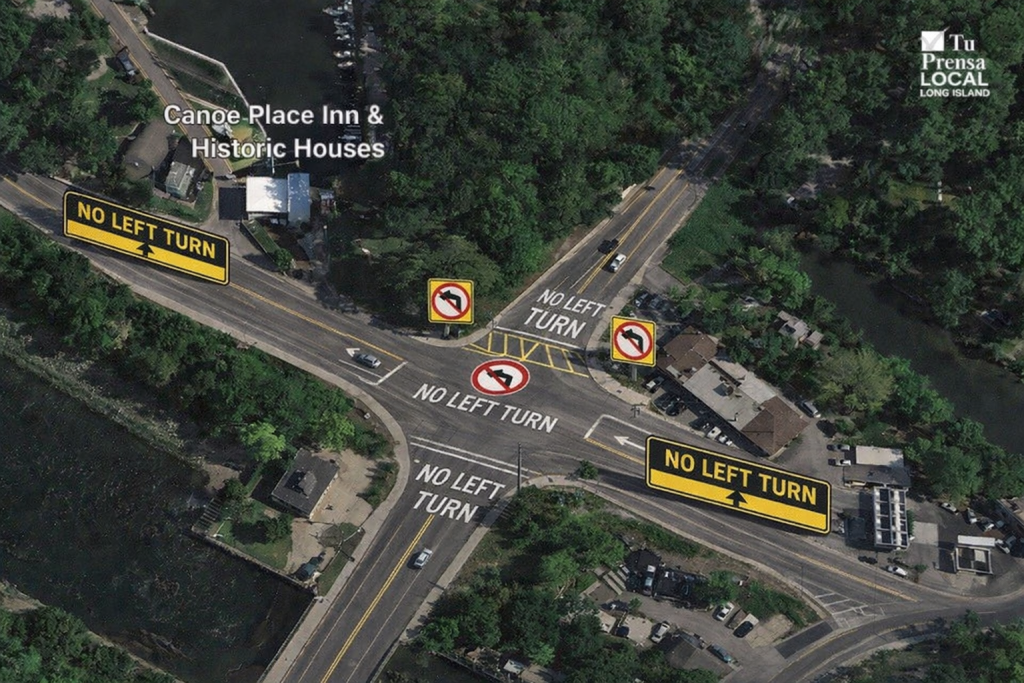 Southampton implementará programa anual para reducir congestión en Canoe Place a partir del 30 de marzo