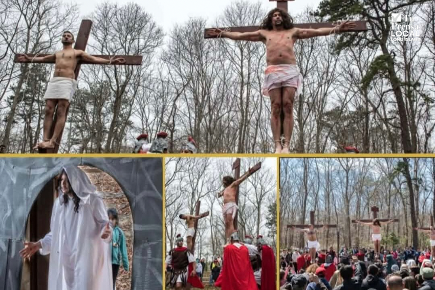 Feligreses de Riverhead invitan a Vía Crucis dramatizado en Viernes Santo