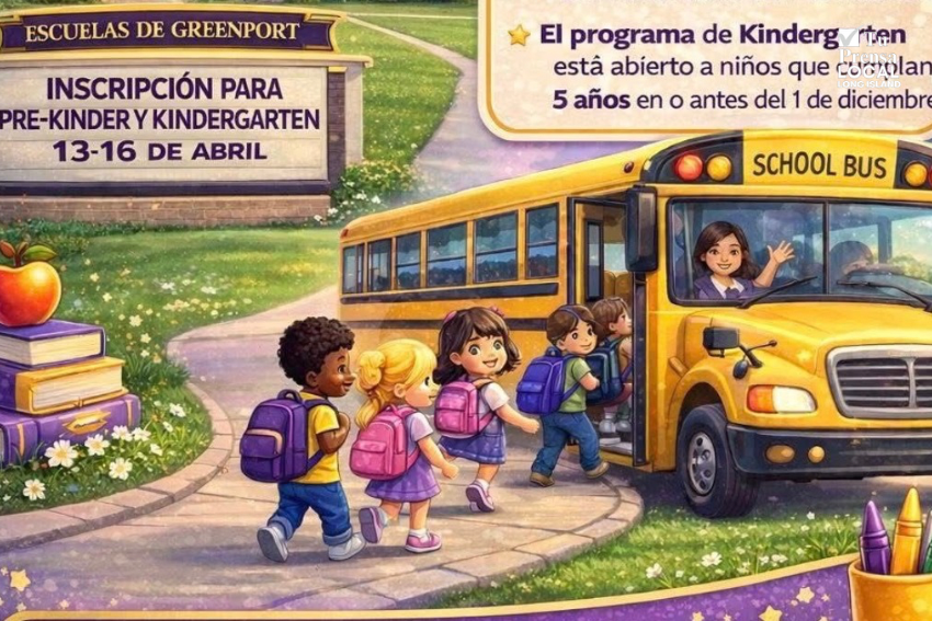 Escuelas de Greenport tienen inscripciones abiertas para Pre-Kínder y Kindergarten hasta el 16 de abril