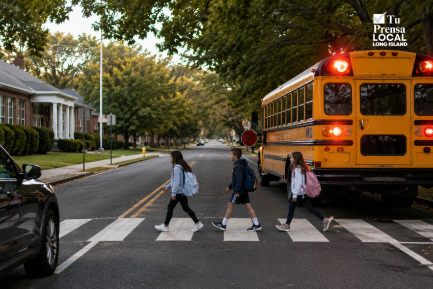 Regreso a clases en el condado de Suffolk: más niños en las calles hacen indispensable una mayor responsabilidad al volante