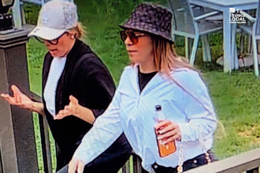 Autoridades buscan a dos mujeres por el robo de una cámara y un lente valorados en $10,000 en Southampton