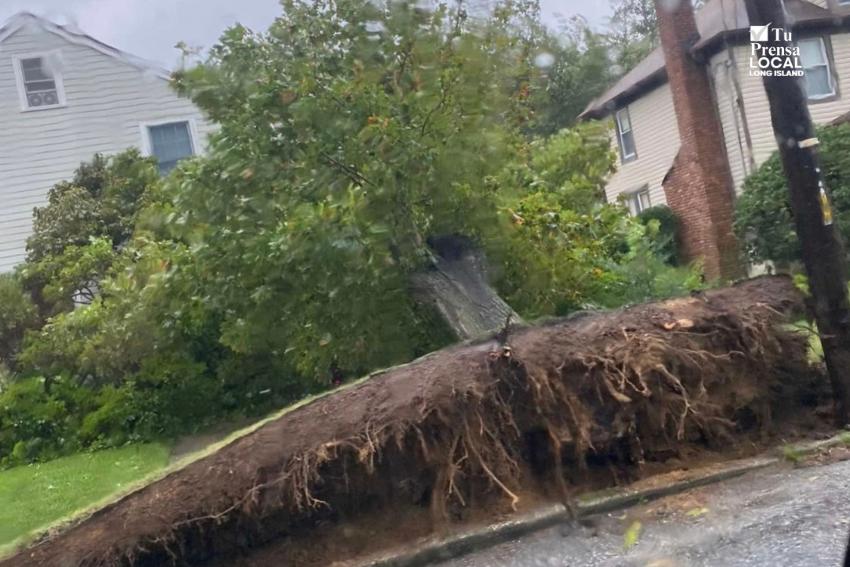 Condado de Suffolk pide reportar los daños en viviendas y negocios tras la tormenta del 25 al 27 de septiembre